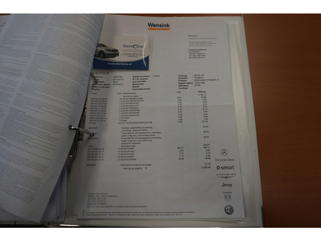 Mercedes-Benz SL-Klasse 300 SL-24 Automatische Airco l Memory l Alarm l Automatische antenne l Windschot l Stoelverwarming l 5 Traps automaat l 31956945-111.jpg | Sterdome B.V.