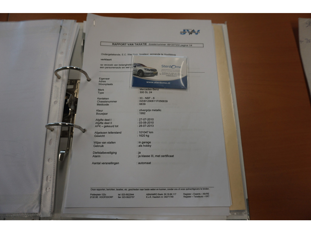 Mercedes-Benz SL-Klasse 300 SL-24 Automatische Airco l Memory l Alarm l Automatische antenne l Windschot l Stoelverwarming l 5 Traps automaat l 31956945-88.jpg | Sterdome B.V.