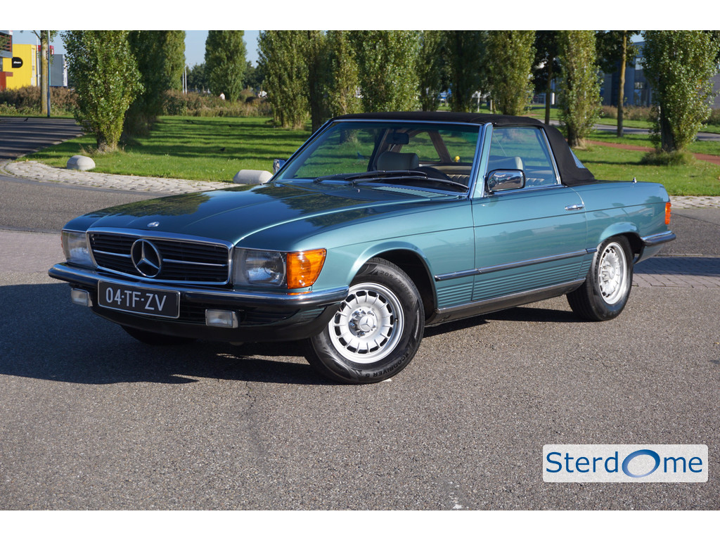 Mercedes-Benz SL-Klasse 380 SL V8 l Automaat l Beige lederen bekleding l Airco l Hardtop l 71347 km l 14 ' LM Koonkurk velgen l Centrale deurvergrendeli 35299594-0.jpg | Sterdome B.V.