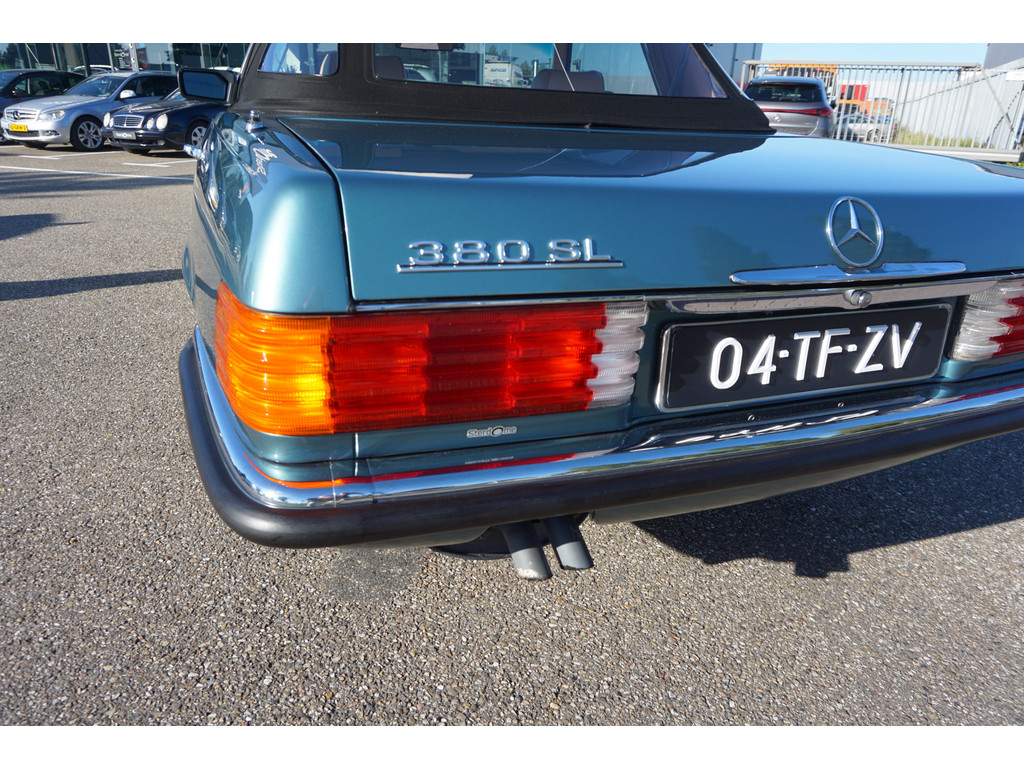 Mercedes-Benz SL-Klasse 380 SL V8 l Automaat l Beige lederen bekleding l Airco l Hardtop l 71347 km l 14 ' LM Koonkurk velgen l Centrale deurvergrendeli 35299594-11.jpg | Sterdome B.V.
