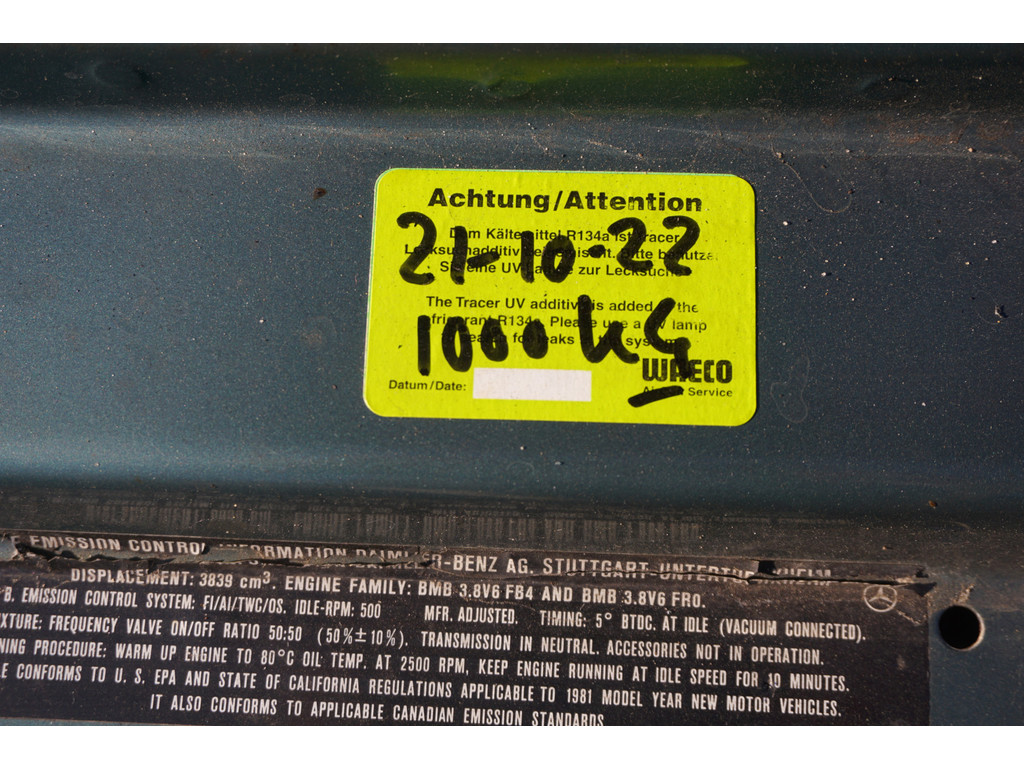 Mercedes-Benz SL-Klasse 380 SL V8 l Automaat l Beige lederen bekleding l Airco l Hardtop l 71347 km l 14 ' LM Koonkurk velgen l Centrale deurvergrendeli 35299594-29.jpg | Sterdome B.V.