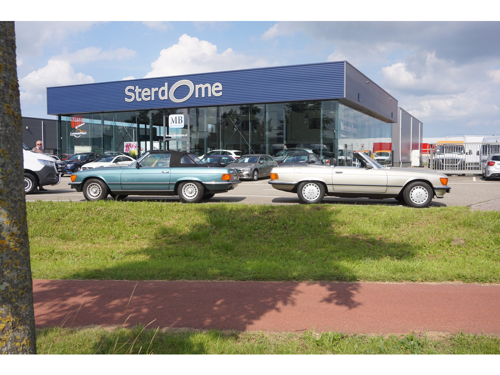 Mercedes-Benz SL-Klasse 380 SL V8 l Automaat l Beige lederen bekleding l Airco l Hardtop l 71347 km l 14 ' LM Koonkurk velgen l Centrale deurvergrendeli 35299594-42.jpg | Sterdome B.V.