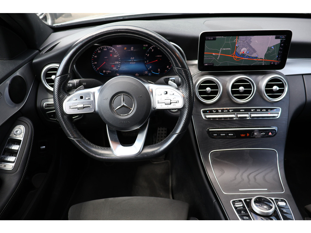 Mercedes-Benz C-Klasse 180 Business Solution AMG I Camera I Tempomaat I Stoelverwarming I Virtual dashbord I Led I Automaat I 46126525-1.jpg | Sterdome B.V.