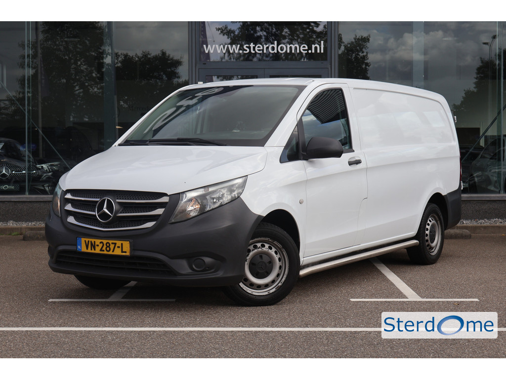 Mercedes-Benz Vito 114 CDI Lang l Betimmerd I Airco l Navi l Deuren achter l Trekhaak l Camera l Sidebars I 46554487-0.jpg | Sterdome B.V.