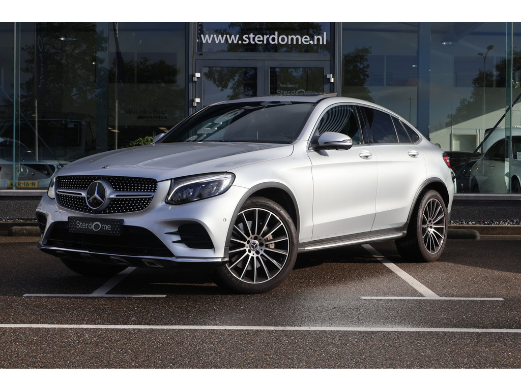 Mercedes-Benz GLC Coupé 250 4MATIC AMG Premium Plus l Schuif- Kanteldak l DISTRONIC l Memoy pakket l 360 gr Camera lStoelverwarming l LEDER l Burm 48554791-4.jpg | Sterdome B.V.