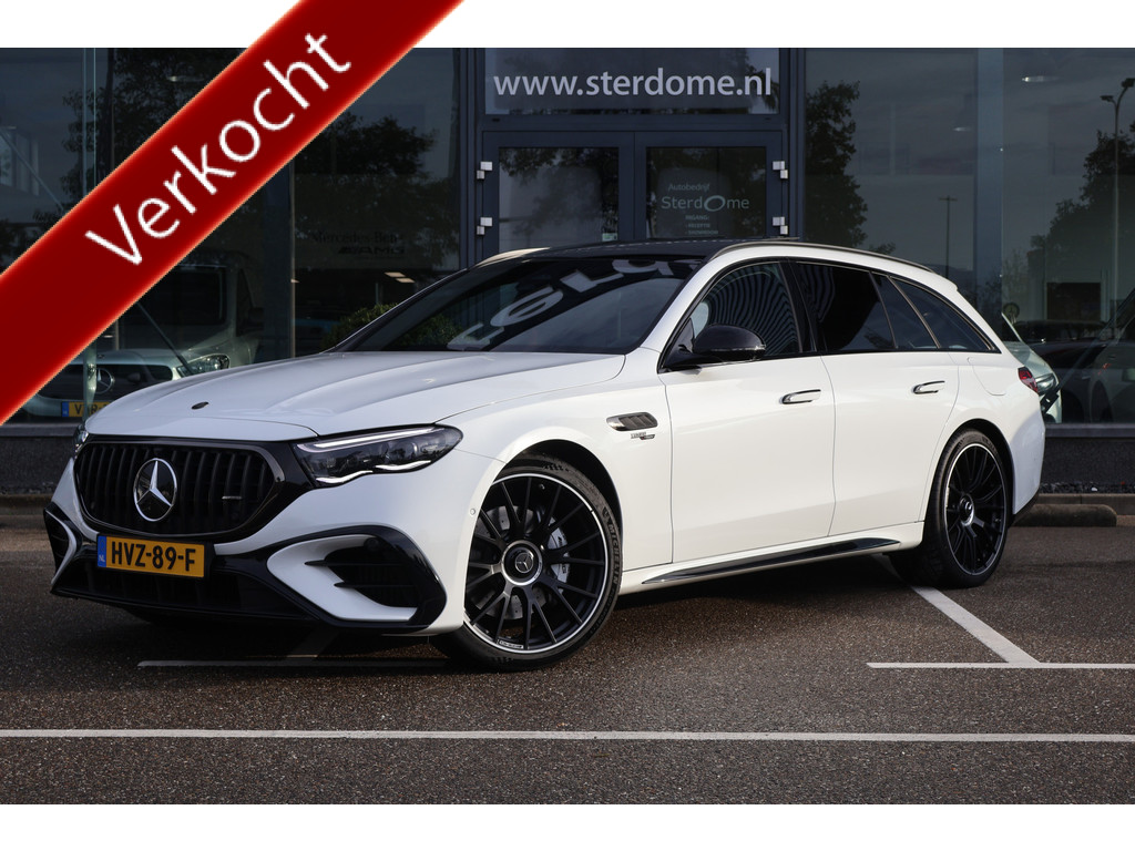 Mercedes-Benz E-Klasse Estate AMG 53 4MATIC+ Night Edition l Hyperscreen l Achteras Sturing l MULTIBEAM LED l Panoramadak l 360 gr Camera l Distronic P 48671807-0.jpg | Sterdome B.V.