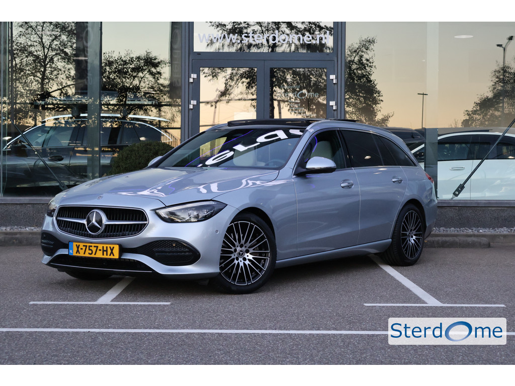 Mercedes-Benz C-Klasse Estate 200 Avantgarde l Panoramadak l Beige LEDER Interieur l MBUX l LED Adaptief l Camera l Smartphone intergratie l Memory pak 49724710-0.jpg | Sterdome B.V.