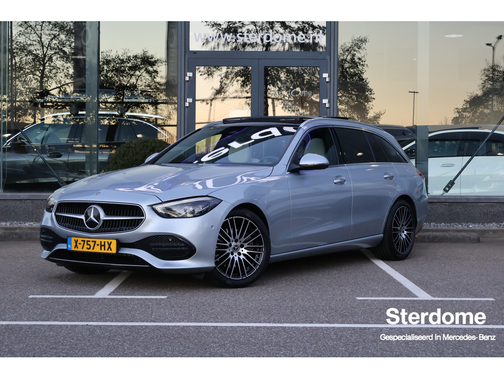 Mercedes-Benz C-Klasse Estate 200 Avantgarde l Panoramadak l Beige LEDER Interieur l MBUX l LED Adaptief l Camera l Smartphone intergratie l Memory pak 49724710-0.jpg | Sterdome B.V.