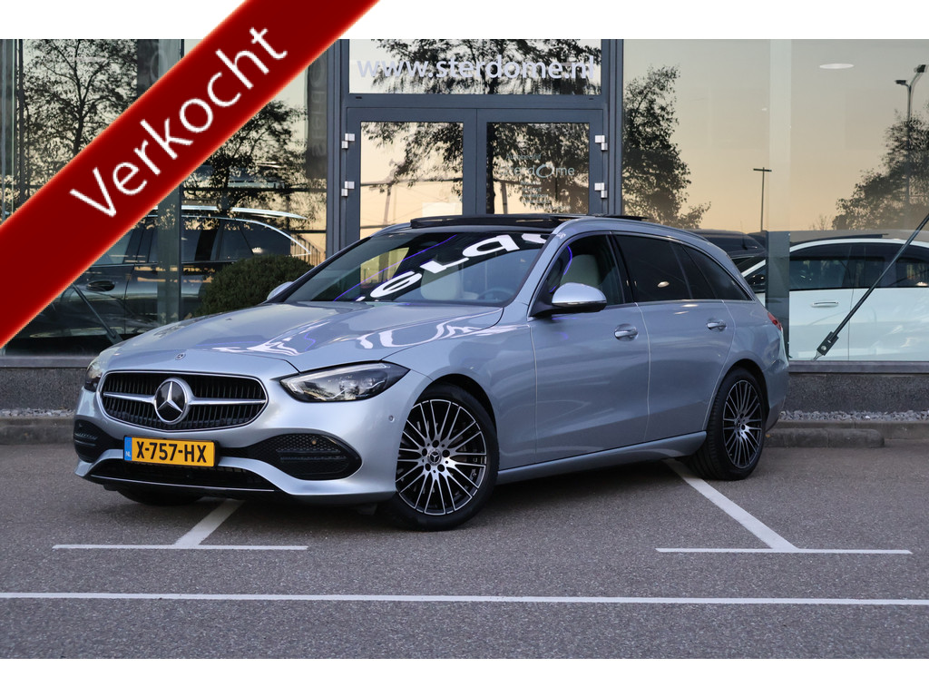 Mercedes-Benz C-Klasse Estate 200 Avantgarde l Panoramadak l Beige LEDER Interieur l MBUX l LED Adaptief l Camera l Smartphone intergratie l Memory pak 49724710-0.jpg | Sterdome B.V.