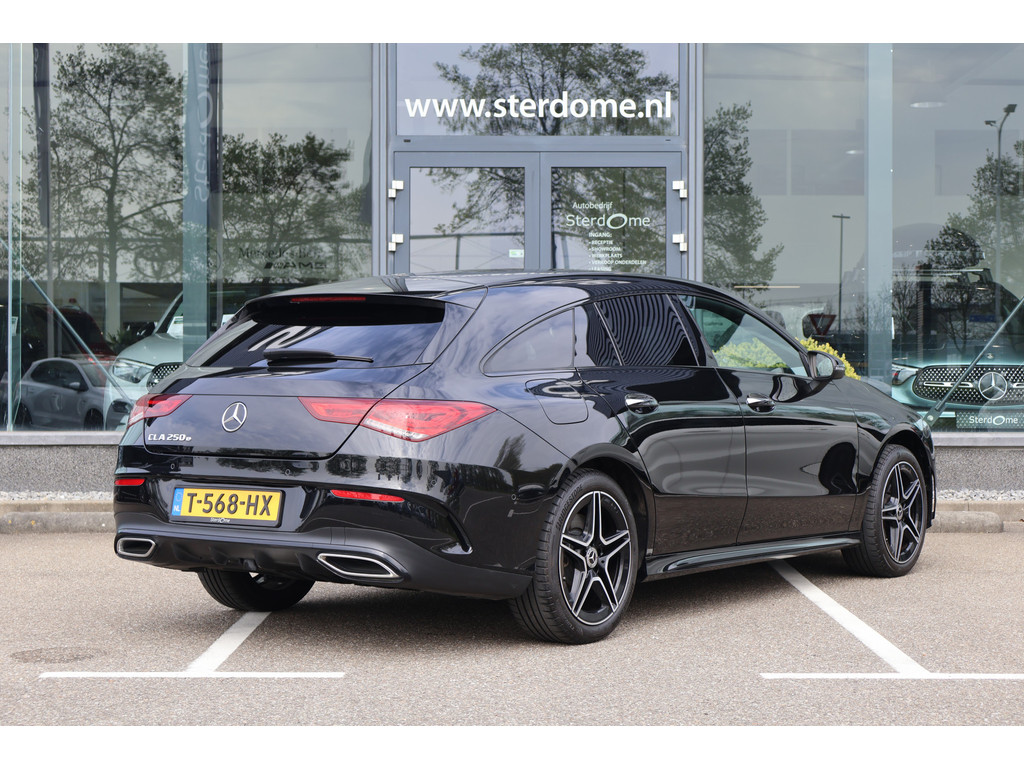 Mercedes-Benz CLA Shooting Brake 250 e AMG Line l MBUX l Camera l Tempomaat l Sfeerverlichting l LED l Keyless Go l Night pakket l Dodehoek assistent l Elekt. bed. Achterklep l Spiegel pakket l 51282325-2.jpg | Sterdome B.V.