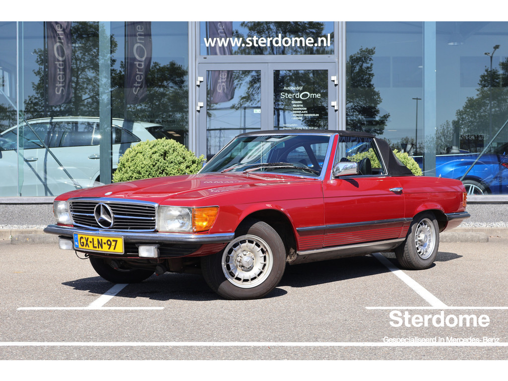 Mercedes-Benz SL-Klasse 280 SL roadster l LEDER l Nieuwe Soft top l Hardtop l Elektrische ramen l Complete onderhoud historie I 52794515-0.jpg | Sterdome B.V.