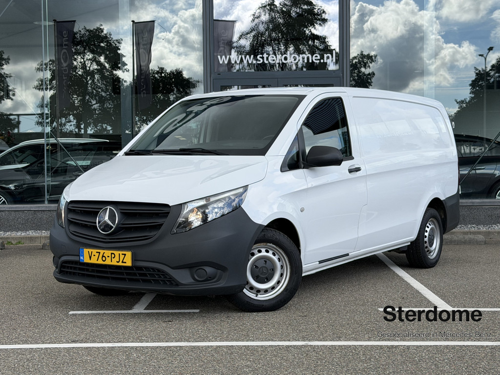 Mercedes-Benz Vito 114 CDI Lang 2.0 RWD I Trekhaak I Automaat I Distronic I Stoelverwarming I Camera I Audi MB 40 I Alarm klasse 3 I DAB I Airco l Regensensor l Tweezitsbank l 54554393-0.jpg | Sterdome B.V.
