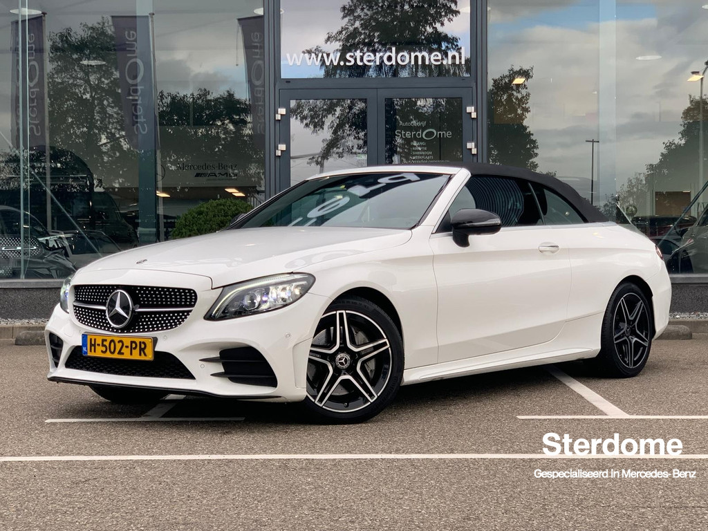Mercedes-Benz C-Klasse Cabrio 300 Premium AMG Plus Pack l 259 PK l Memory pakket l MULTIBEAM LED l Aircap & Airscarf l MBUX l Head Up l 360 gr Camera l 54620514-0.jpg | Sterdome B.V.