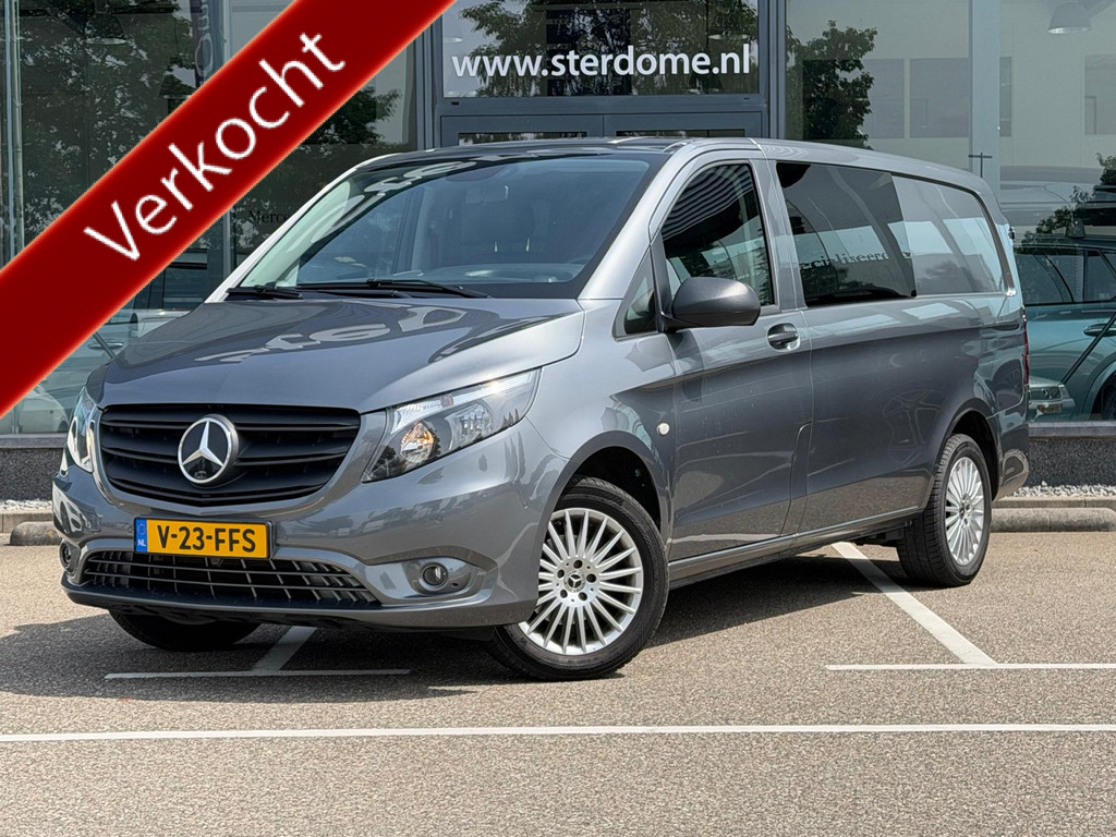 Mercedes-Benz Vito 116 CDI Lang Dubbele Cabine Mixto I Trekhaak l MB Audio 40 l Camera l Stoelverwarming voor l Deuren met ruiten l Tempomaat l Bti 54861777-0.jpg | Sterdome B.V.