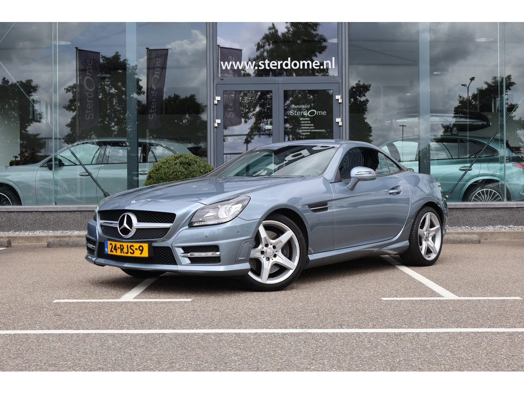 Mercedes-Benz SLK 200 AMG Line I Airscarf I Stoelverwarming I Automaat I Led-dagrijlicht I Lederen bekleding I 55355519-4.jpg | Sterdome B.V.