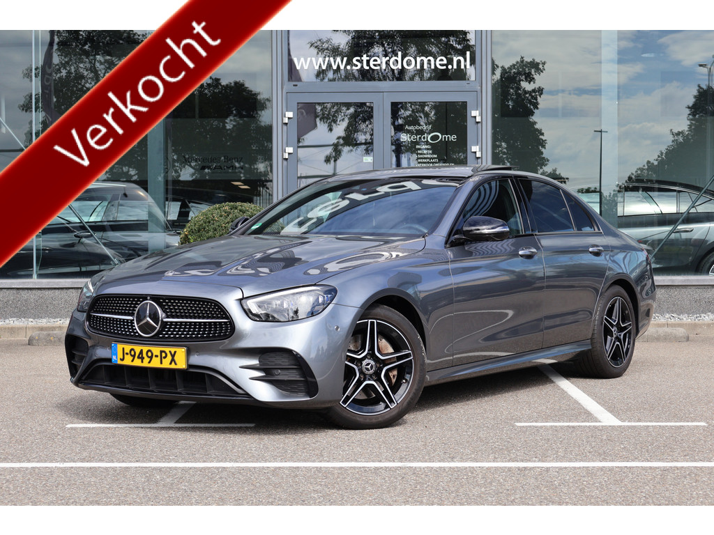 Mercedes-Benz E-Klasse 200 Business Solution AMG l Panoramadak l Burmester I Distronic I 360 camera I Keyless I Widescreen I Lederen bekleding I Sfeerverlichting I 56021878-0.jpg | Sterdome B.V.