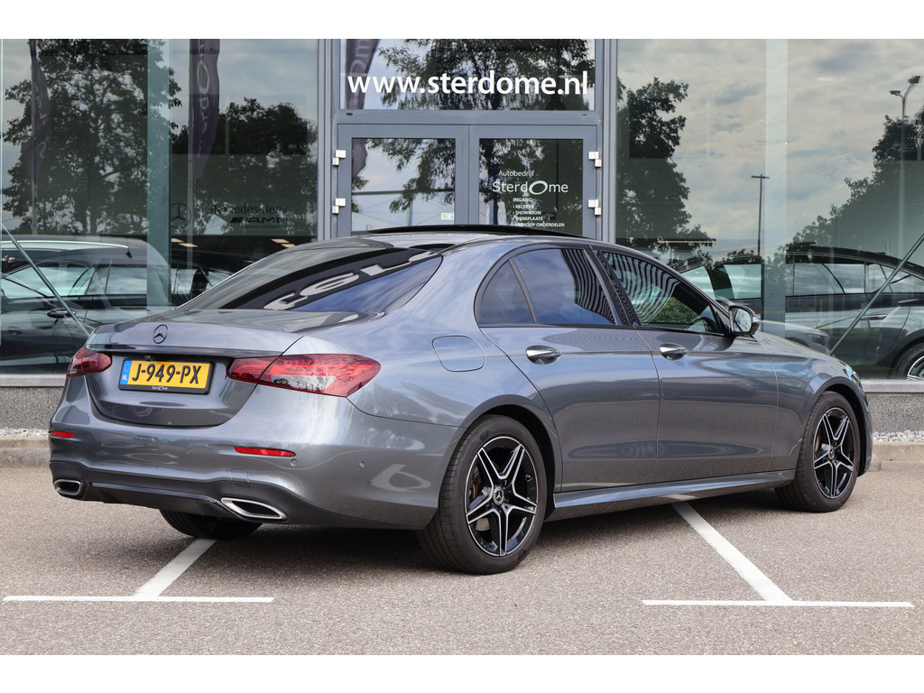 Mercedes-Benz E-Klasse 200 Business Solution AMG l Panoramadak l Burmester I Distronic I 360 camera I Keyless I Widescreen I Lederen bekleding I Sfeerverlichting I 56021878-2.jpg | Sterdome B.V.