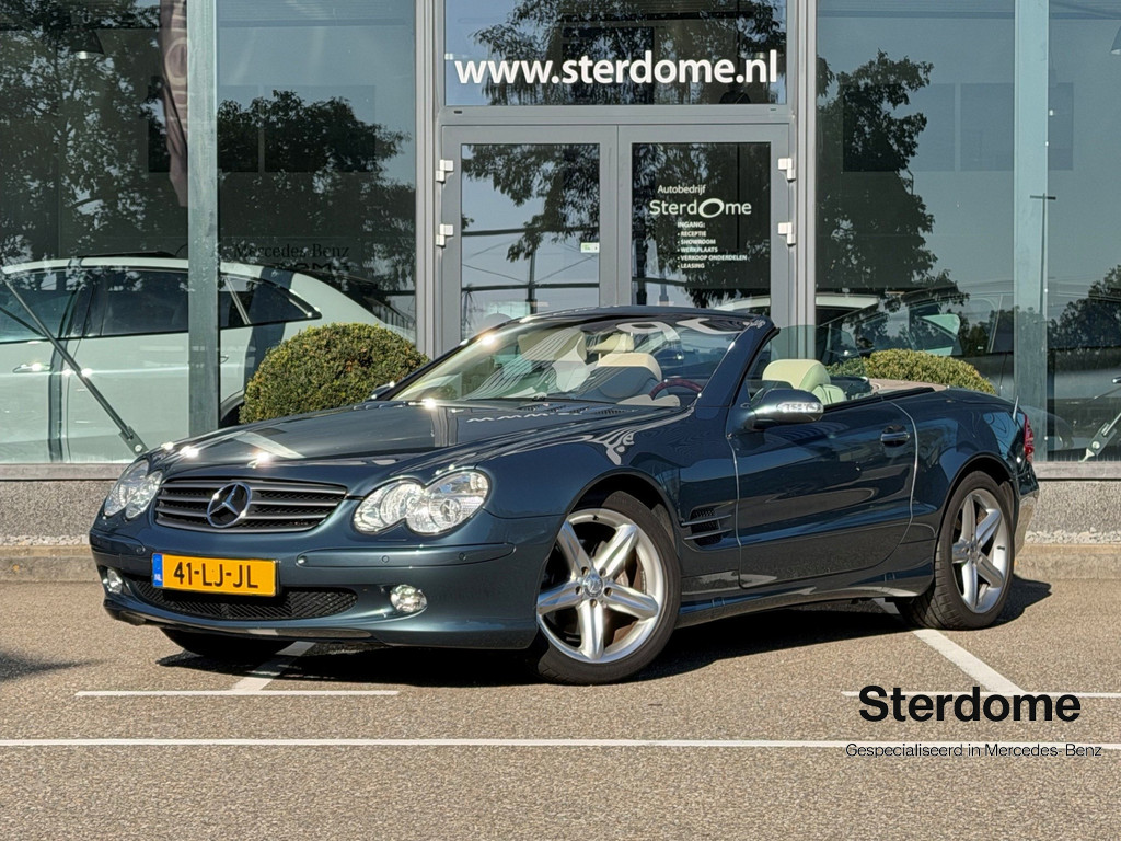 Mercedes-Benz SL 350 l Beige Leder l Comand APS l Keyless Go l Alarm l Multicontourstoelen l Stoelverwarming l Hout- Lederen stuurwiel l Bi- Xenonl 56954553-0.jpg | Sterdome B.V.