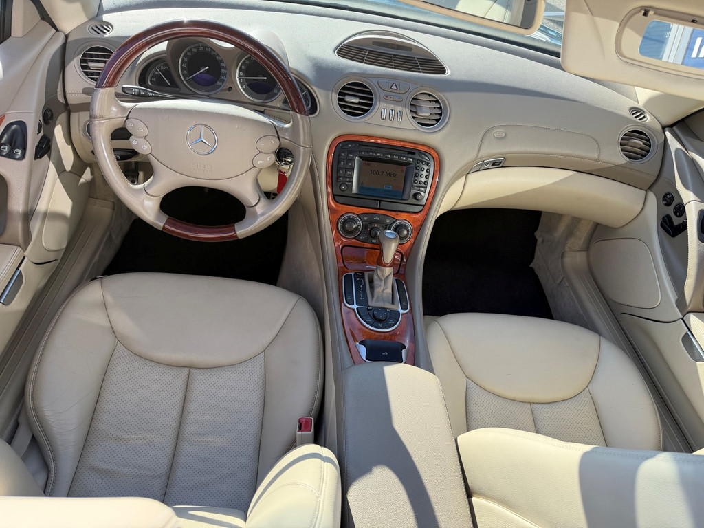 Mercedes-Benz SL 350 l Beige Leder l Comand APS l Keyless Go l Alarm l Multicontourstoelen l Stoelverwarming l Hout- Lederen stuurwiel l Bi- Xenonl 56954553-1.jpg | Sterdome B.V.