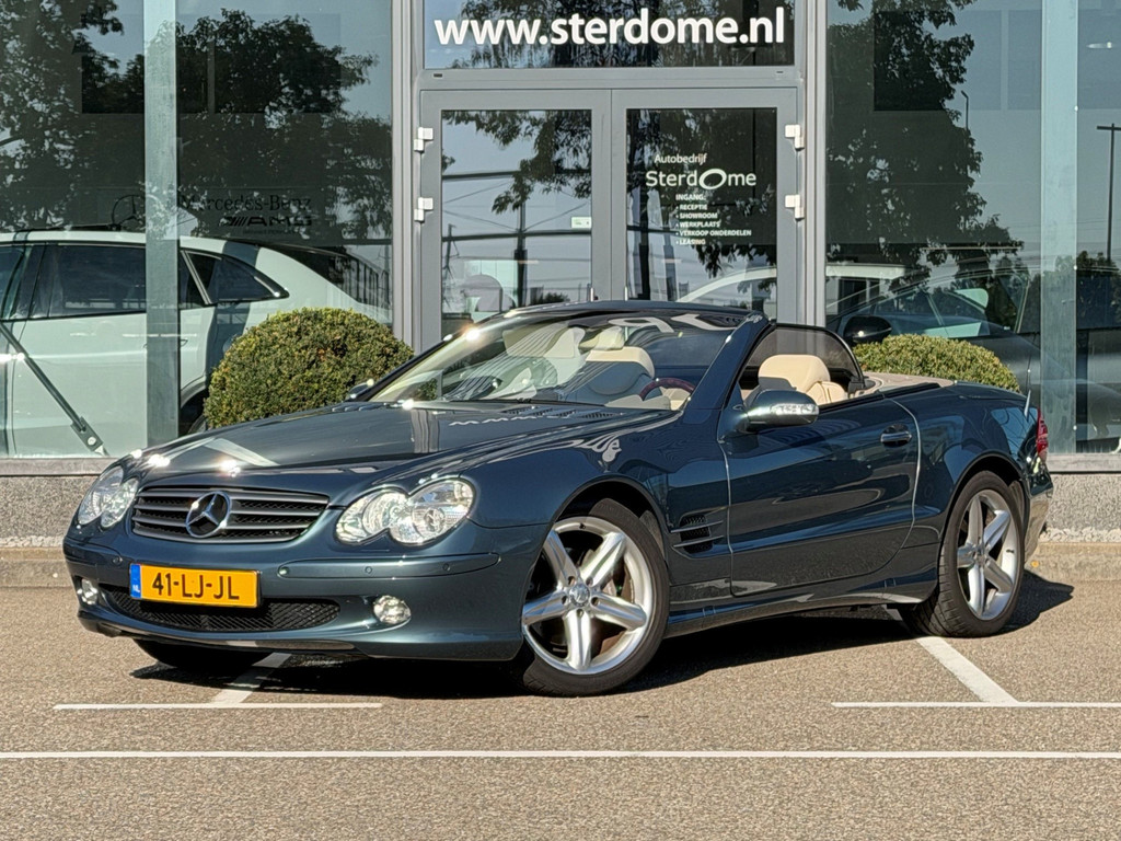 Mercedes-Benz SL 350 l Beige Leder l Comand APS l Keyless Go l Alarm l Multicontourstoelen l Stoelverwarming l Hout- Lederen stuurwiel l Bi- Xenonl 56954553-3.jpg | Sterdome B.V.