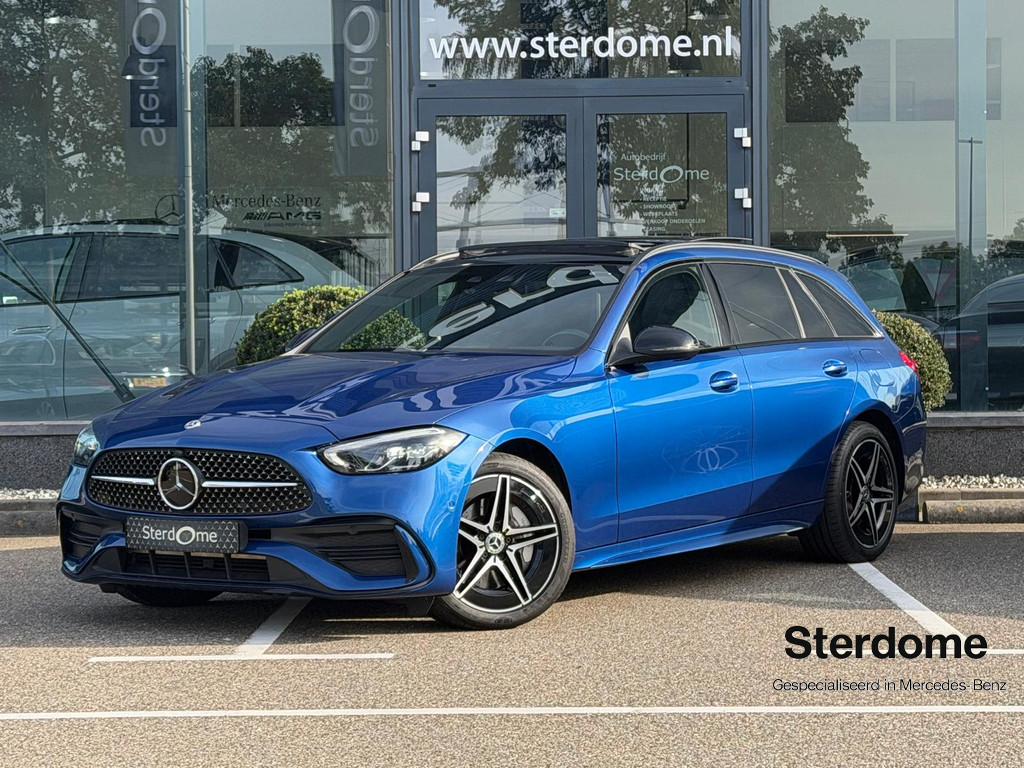 Mercedes-Benz C-Klasse Estate 300 e AMG Line l Panoramadak l LED l MBUX l DISTRONIC l Niveau regeling l Smart phone integratie l Sfeer verlichting l Camera l 57154473-0.jpg | Sterdome B.V.