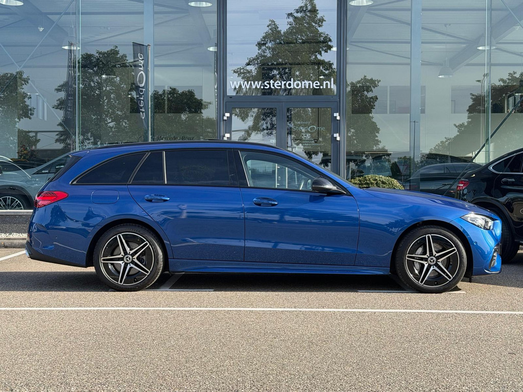 Mercedes-Benz C-Klasse Estate 300 e AMG Line l Panoramadak l LED l MBUX l DISTRONIC l Niveau regeling l Smart phone integratie l Sfeer verlichting l Camera l 57154473-2.jpg | Sterdome B.V.
