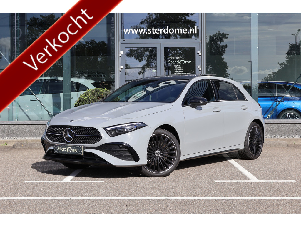 Mercedes-Benz A-Klasse 250 e AMG Line I Panoramadak I Camera I Distronic I Stoelverwarming I Meerspaaks velgen I 57421309-0.jpg | Sterdome B.V.
